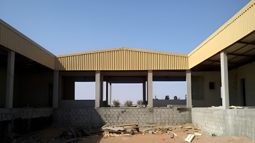 مسجد جاسم - تصنيع الهلال وسلم القطط من درة الجودة