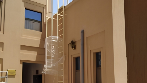 اتصالات الشندغة - أعمال حديد قبو 14 طن من درة الجودة